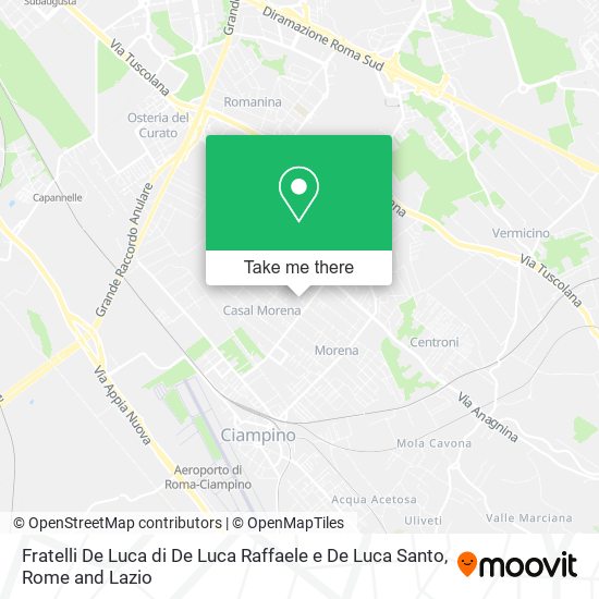 Fratelli De Luca di De Luca Raffaele e De Luca Santo map