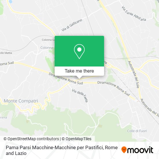 Pama Parsi Macchine-Macchine per Pastifici map