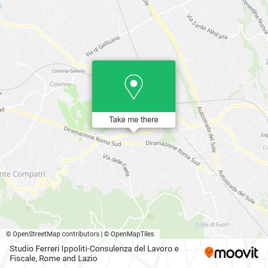 Studio Ferreri Ippoliti-Consulenza del Lavoro e Fiscale map