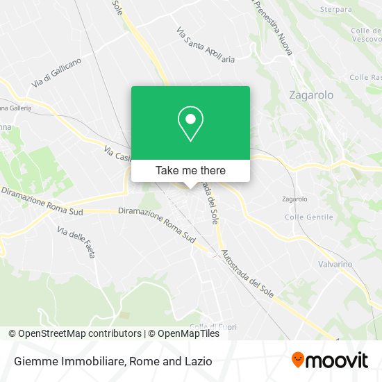 Giemme Immobiliare map