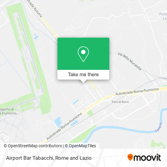 Airport Bar Tabacchi map