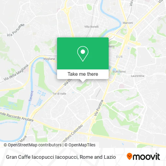 Gran Caffe Iacopucci Iacopucci map