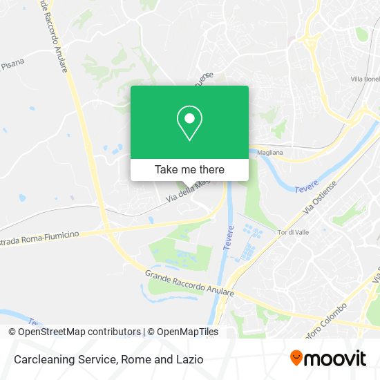 Carcleaning Service map