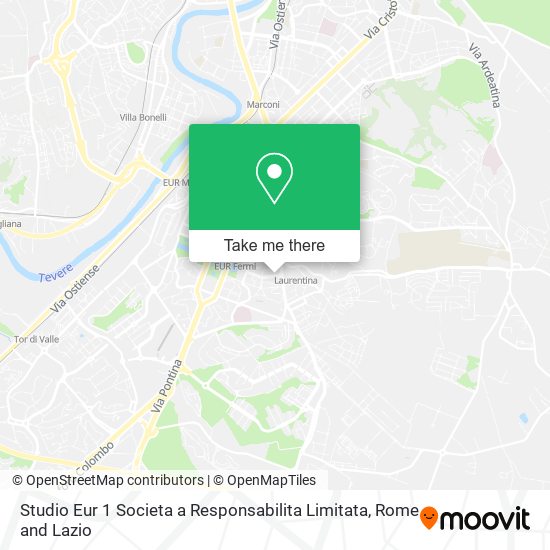 Studio Eur 1 Societa a Responsabilita Limitata map