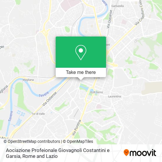 Aociazione Profeionale Giovagnoli Costantini e Garsia map
