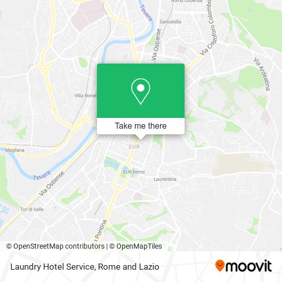 Laundry Hotel Service map