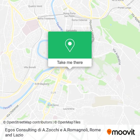 Egos Consulting di A.Zocchi e A.Romagnoli map