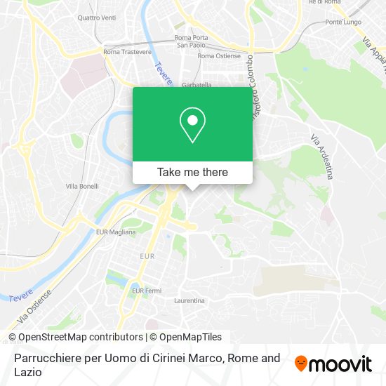 Parrucchiere per Uomo di Cirinei Marco map