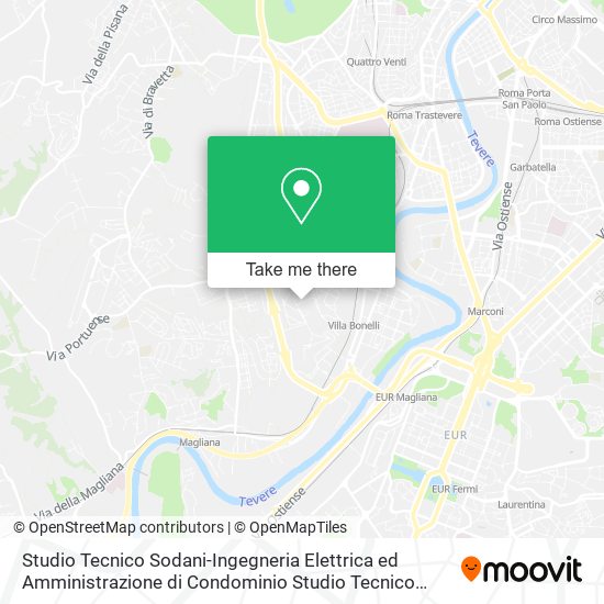 Studio Tecnico Sodani-Ingegneria Elettrica ed Amministrazione di Condominio Studio Tecnico Sodani-I map