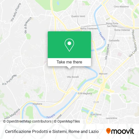 Certificazione Prodotti e Sistemi map