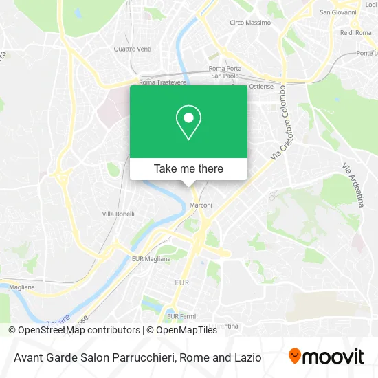 Avant Garde Hair Salon map