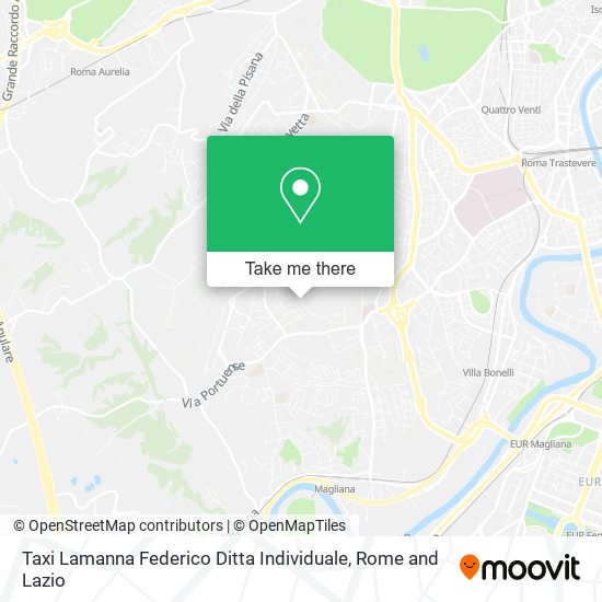 Taxi Lamanna Federico Ditta Individuale map