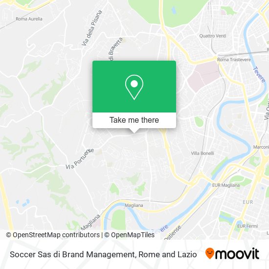 Soccer Sas di Brand Management map