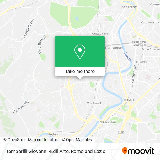 Temperilli Giovanni -Edil Arte map
