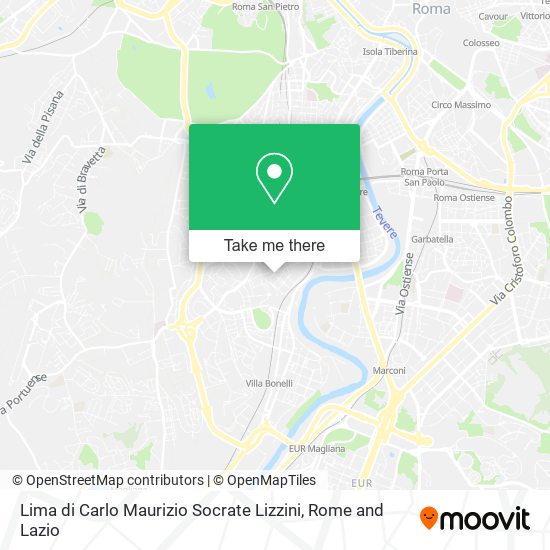 Lima di Carlo Maurizio Socrate Lizzini map