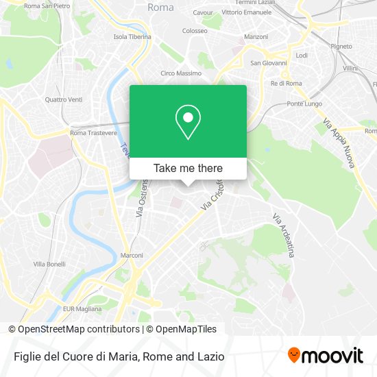 Figlie del Cuore di Maria map