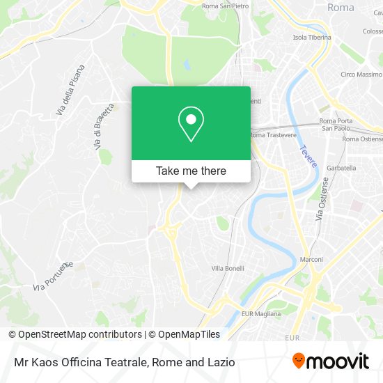 Mr Kaos Officina Teatrale map