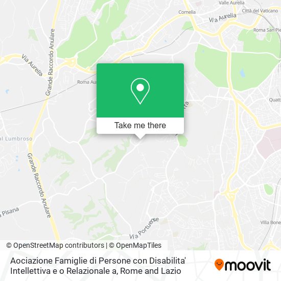 Aociazione Famiglie di Persone con Disabilita' Intellettiva e o Relazionale a map