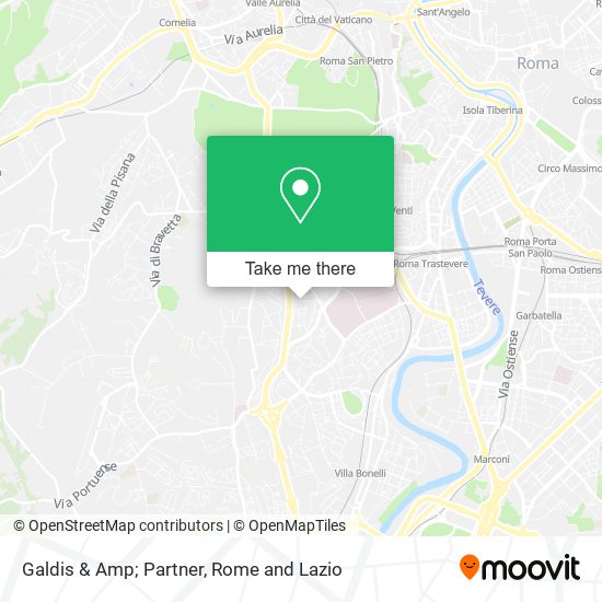 Galdis & Amp; Partner map