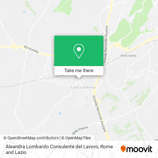 Aleandra Lombardo Consulente del Lavoro map