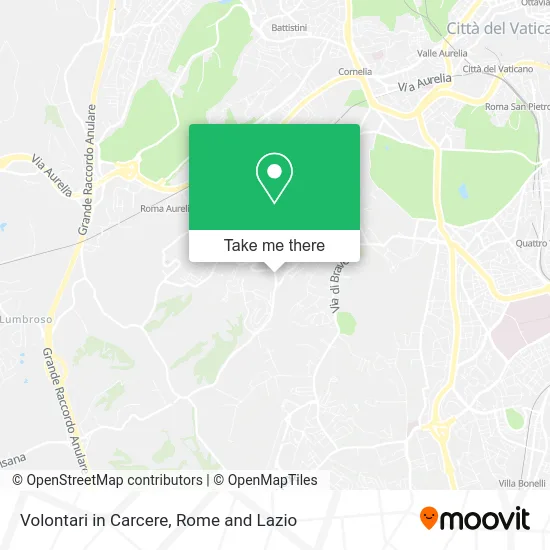 Volunteers in Prison map