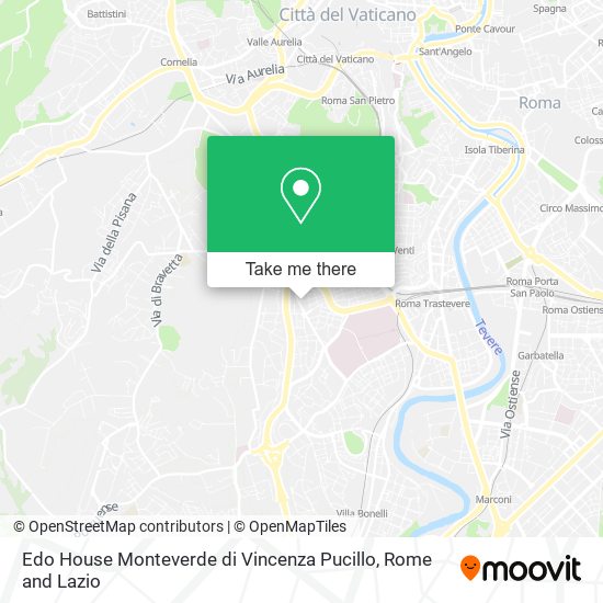 Edo House Monteverde di Vincenza Pucillo map