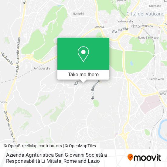 Azienda Agrituristica San Giovanni Società a Responsabilità Li Mitata map