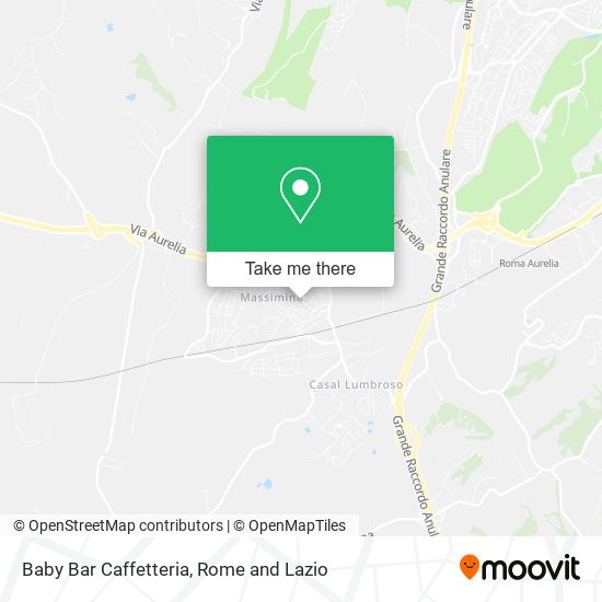 Baby Bar Caffetteria map