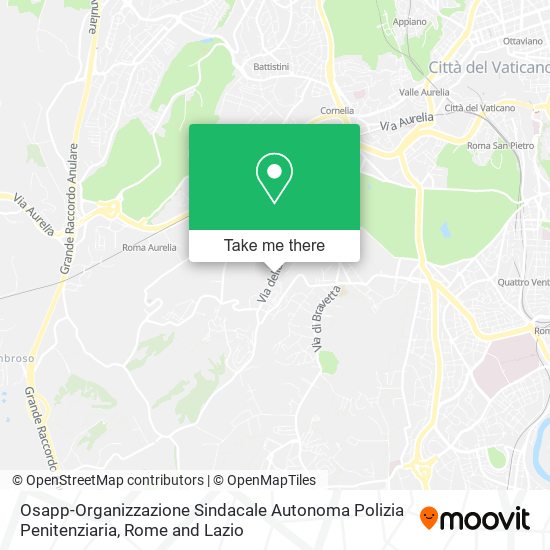 Osapp-Organizzazione Sindacale Autonoma Polizia Penitenziaria map