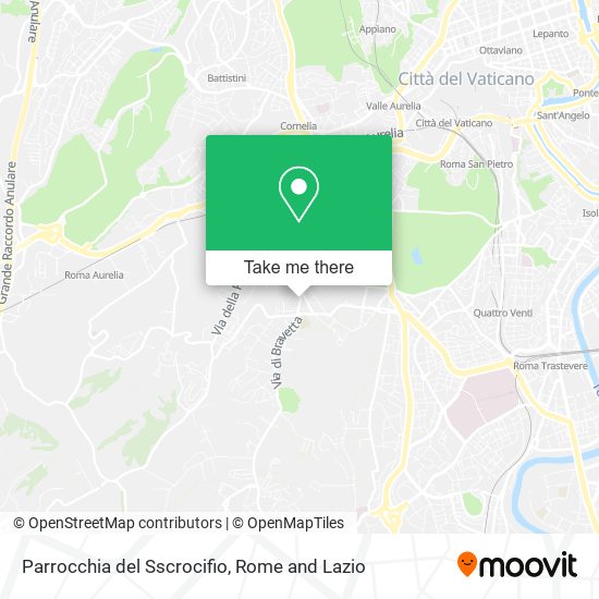 Parrocchia del Sscrocifio map