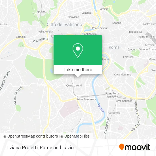 Tiziana Proietti map