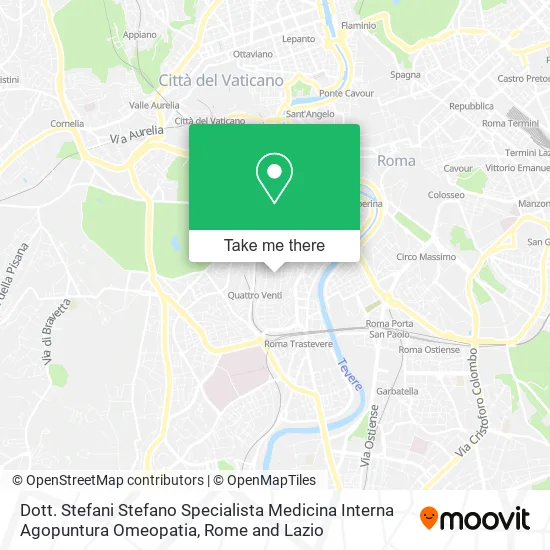Dott. Stefani Stefano Specialista Medicina Interna Agopuntura Omeopatia map