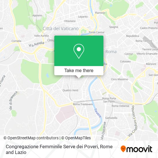 Congregazione Femminile Serve dei Poveri map