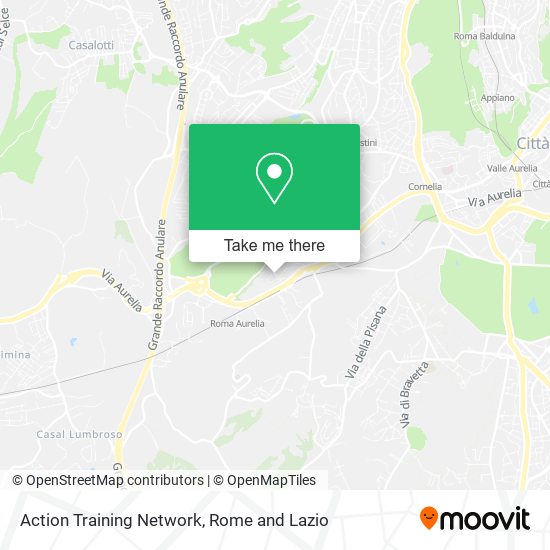 Action Training Network map