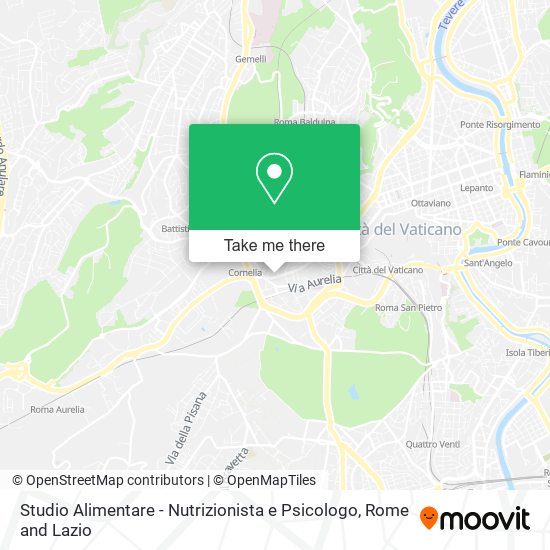 Studio Alimentare - Nutrizionista e Psicologo map