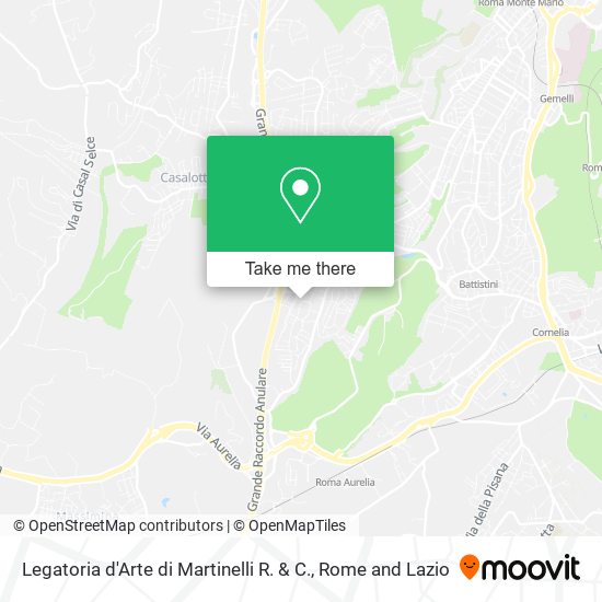 Legatoria d'Arte di Martinelli R. & C. map