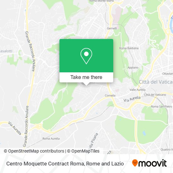 Centro Moquette Contract Roma map