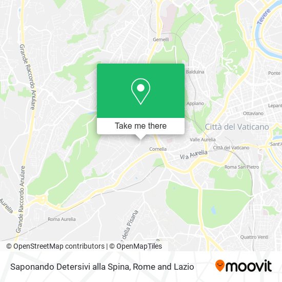 Saponando Detersivi alla Spina map