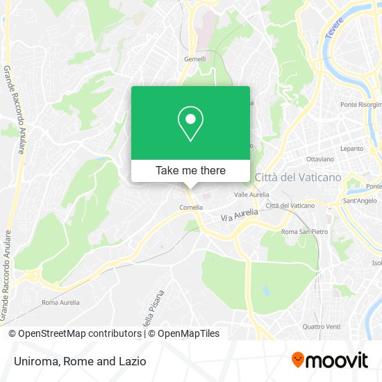 Uniroma map