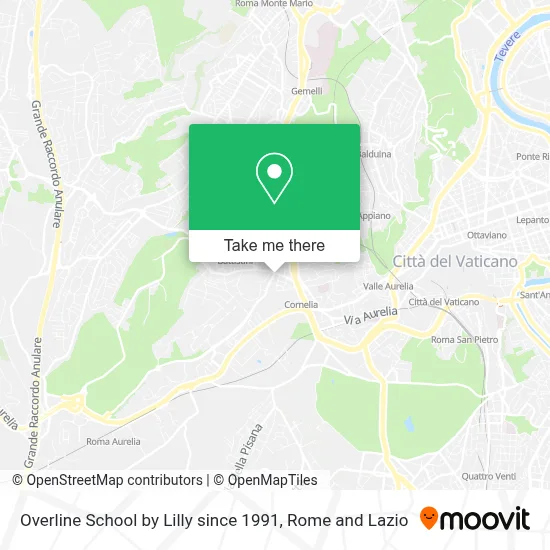 Overline School by Lilly since 1991 map
