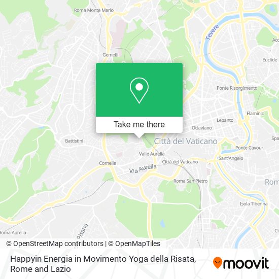 Happyin Energia in Movimento Yoga della Risata map