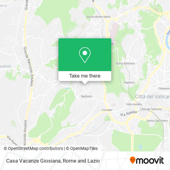 Casa Vacanze Giosiana map