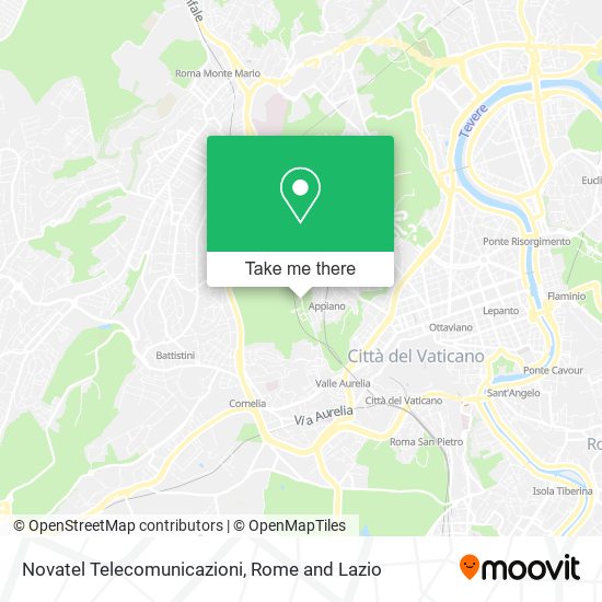 Novatel Telecomunicazioni map