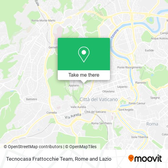 Tecnocasa Frattocchie Team map