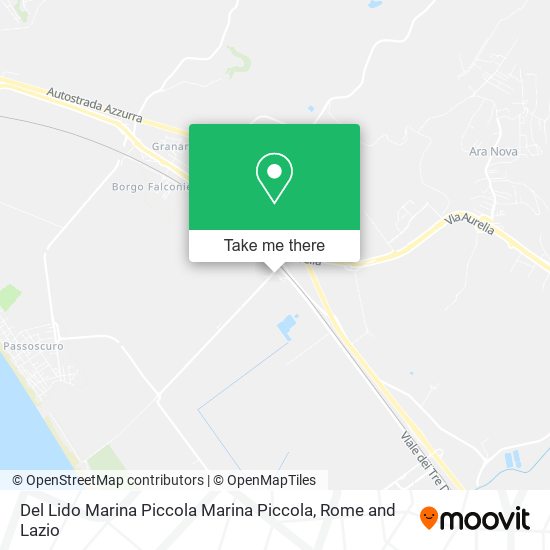 Del Lido Marina Piccola Marina Piccola map