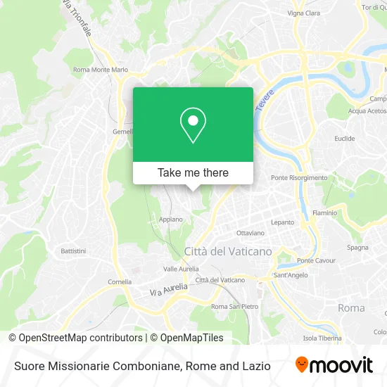 Combonian Missionary Sisters map