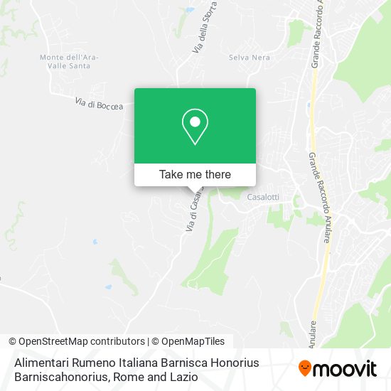 Alimentari Rumeno Italiana Barnisca Honorius Barniscahonorius map