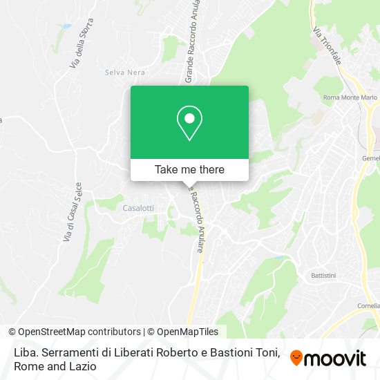 Liba. Serramenti di Liberati Roberto e Bastioni Toni map