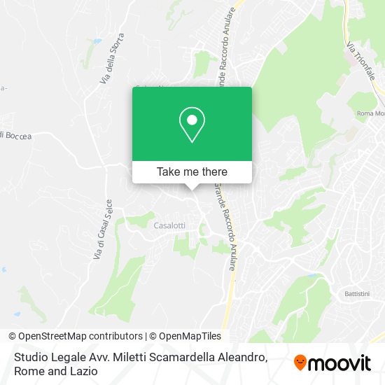 Studio Legale Avv. Miletti Scamardella Aleandro map