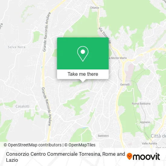 Torresina Commercial Center Consortium map